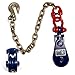 Bigorenda 4 Ton Snatch Block with Chain,Flatbed Tow Truck Rollback Wrecker Car Carrier Cable,4.5