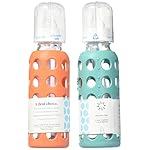 Lifefactory-Glass-Baby-Bottles-Kale-and-Papaya-9oz-2pk