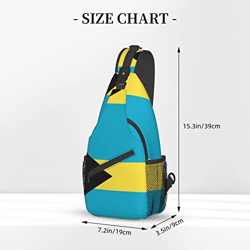 Mochila Urbana Unisex con Bandera Bahamas 7.2 x 3.5 x 15.3 pulg miniatura 2