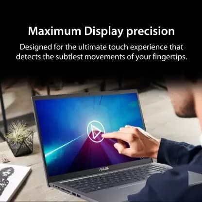 Image of ASUS Vivobook 15 Touch Core i5 11th Gen - (8 GB /512 GB SSD /Windows 11 Home) X515EA-EZ501WS Thin and Light Laptop (15.6 inch, Slate Grey, 1.80 kg, with MS Office