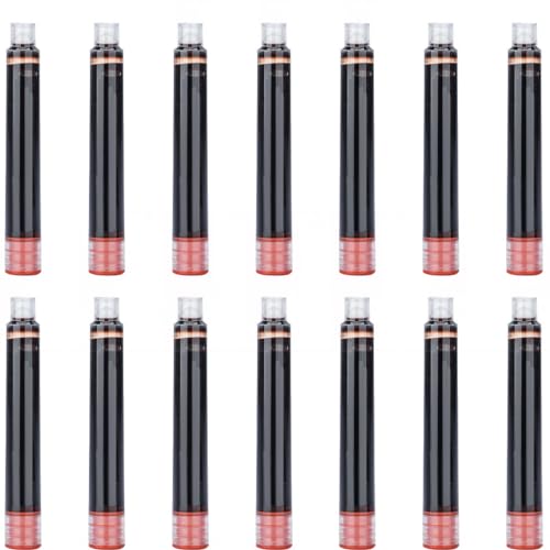 Gullor Lot de 35 cartouches d'encre pour stylo plume avec boîte de rangement, recharge de stylo, taille standard internationale, diamètre d'alésage de 2,6 mm – vue 4
