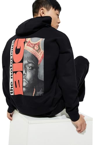 Image of Max URB N Men Oversized Notorious Big Printed Sweatshirt