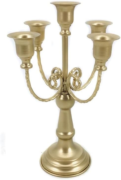 Vintage Metal European Candle Holder Ornament Decorative