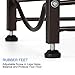 LIANTRAL 5 Gallon Water Jug Holder, 3 Tiers Brown Heavy Duty Water Rack Freestanding, Water Bottle Organizer for Home Office