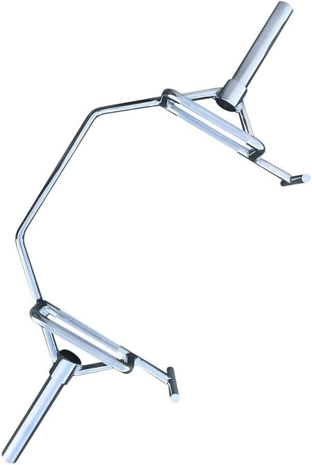 French Fitness Open Hex Olympic Trap Shrug Bar (New)