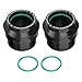 NICECNC Motorcycle Front Wheel Spacers Bushing Seal Kit Compatible with Husqvarna 125-501 TE TE i FE TX FX TC FC 2017-24,Compatible with GasGas EX/EC/MC 125-300 2021-2024,See Fitment