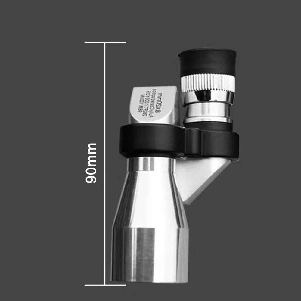 Mini telescopio monocular portátil HD de bolsillo, zoom de alto aumento, telescopio de pesca al aire libre para caza, camping, montañismo | Telescopio pequeño para adultos, ajustable, para observación de aves, senderismo, camping, pesca, viajes y paisajes