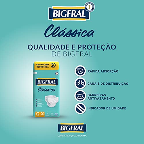 Fralda Bigfral Clássica, Bigfral, Grande
