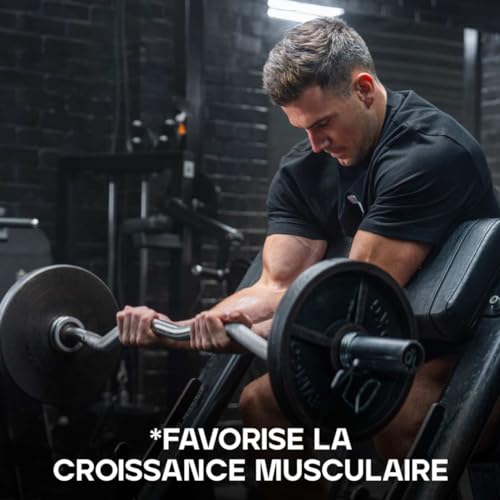 Bulk Protéine Whey en Poudre, 1 kg, 33 Portions, Riche en protéines, Absorption rapide, Chocolat Blanc Caramel, 5 g d'acides aminés à chaîne ramifiée (BCAA) par portion, l'emballage peut varier – Image 4