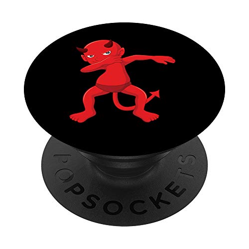 Camisa de Halloween de los niños, niñas, niños, diablitos. PopSockets Agarre y Soporte para Teléfonos y Tabletas