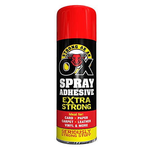 Adhésif en spray puissant de 500 ml.