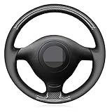 golf iv lenkrad leder [Sicher und bequem] Customized Lenkrad, bessere Passform, rutschfeste und atmungsaktive Oberfläche, dass so können Sie mehr sicher und bequem fahren.