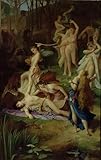 POSTERIIk Famoso Painting Cuadro Póster retro para La muerte de Orfeo de Emile Levy Para la Decoración del Hogar 60x90cm