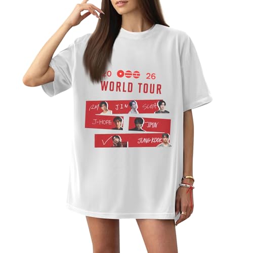 B T S World Tour Shirt Women is Back World Tour...