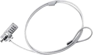 Sosoport Laptop Password Lock Digital Padlock Portable Lock Cycling Lock Steel Wire Bike Lock Security Bike Lock Bicycle Coded Lock 4-Digit Combination Lock Number Bicycle Lock Wire Rope