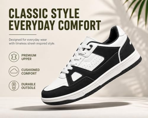 Image of HAUX Stylish Casual Mid Top Sneaker and Trendy Shoes with Laces for Men & Boys, Perfect, College, Parties and Outings, Lightweight, Comfortable, and Durable for All-Day Use, Cushioned Sole for Walking and Outdoor Styling
