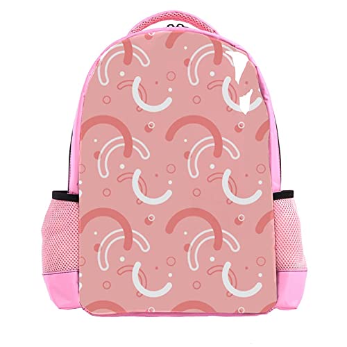 Sac à dos rose Memphis Line idéal pour la rentrée scolaire des garçons branchés