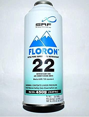 Newchem Floron R22 Refrigerant Gas Can for Air Conditioner with Free ...