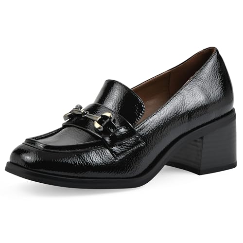 Image of WHITE MOUNTAIN Women's Nacho Block Heel Loafer