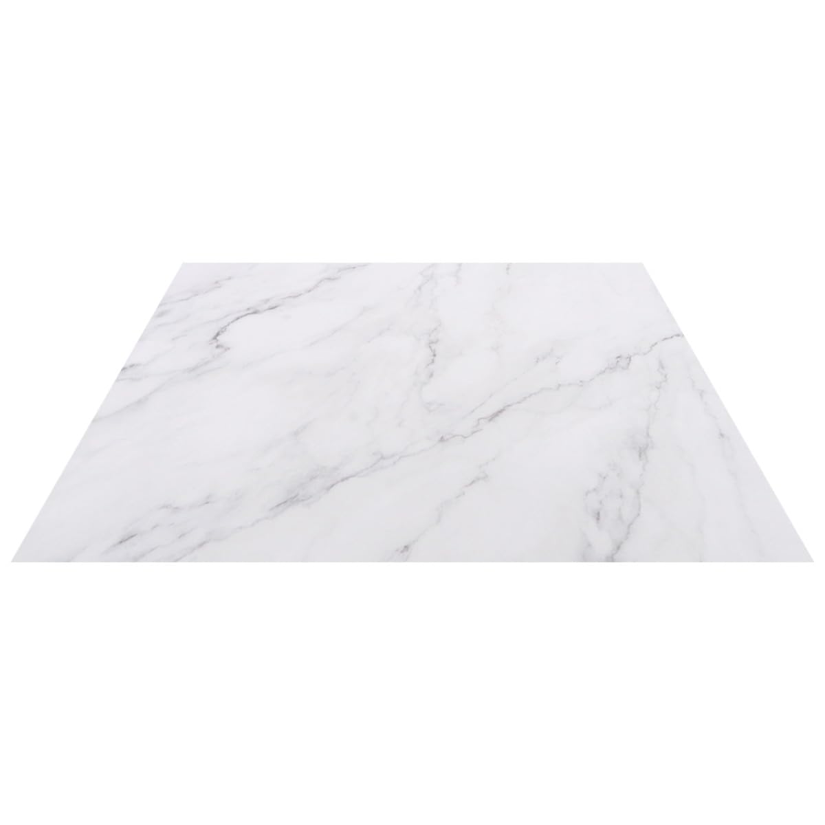 Planche à découper ménagère sûre en marbre blanc pour éliminer le désordre de cuisine