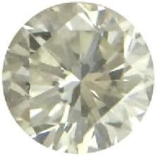 Natural Untreated GIA Certified Round Diamond (0.32CT, L Color, VS2 Clarity)