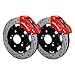 FDLI Front Hat Kit,12.19", Drilled, Red