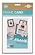 pixolo Frame Card – Passepartout mit magnetischer Rückwand, weiß, Format 15x20 cm