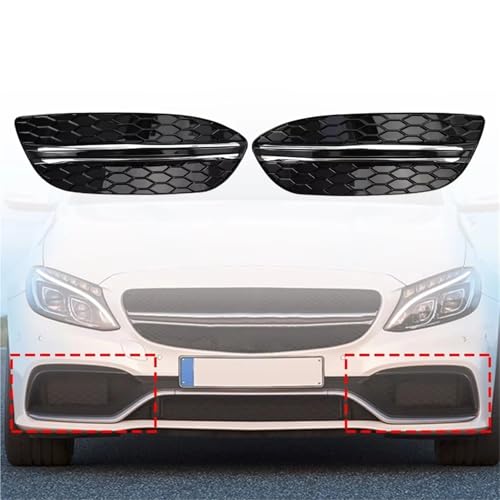 Calandre W205 Classe C 2015-2018 Grille Phare Antibrouillard Avant - 6