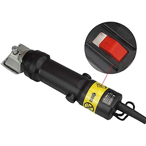 Professioneel Elektrisch Paardenknipper, 690W Zwaar Uitgevoerd Paardenschaar, 6 Snelheden Instelbaar Dierenverzorging Trimmer voor Paarden, Lama's, Runderen, Alpaca's en Boerderij Vee - Afbeelding 5