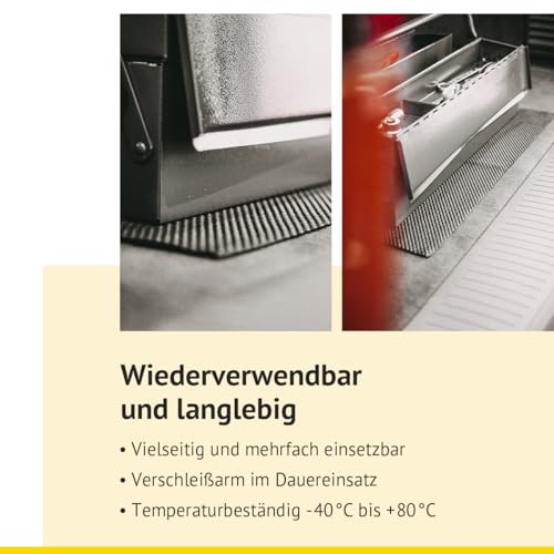 Black-CAT Original Uni-Car-Mate Antirutschmatte 600×450 mm – rutschfest & hochreißfest, ideal zur Ladungssicherung im Kofferraum, für Pkw & Kleintransporter, langlebig & ohne Kleber fixierbar
