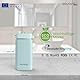 Kabellose tragbare Munddusche | Aquapik® Mini | Portable Water Flosser, IPX7 wasserdicht, 1200 Impulses/min (40–140 PSI), 21 Tage Akku (1100 mAh), 4 Düsen (Implantate & Zahnspangen) (Blau)