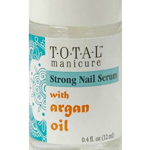 Strong Nail Serum with Argan Oil. Moisturize Brittle Nails to Help Prevent Cracking,chipping and Breaking. Moisturize Cuticle Too! Easy to Use, Mess-free Applicator.!