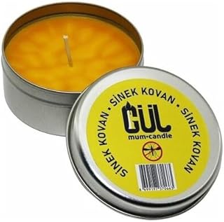 Sinek Sivrisinek Kovucu Gül Mum Mükemmel Kokuya Sahip, Sivrisinek Derdine Son Saf Parafin