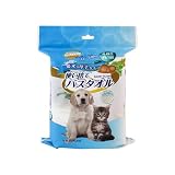 HONEYCAREハニーケアペット用使い捨てバスタオル (1袋(10枚))