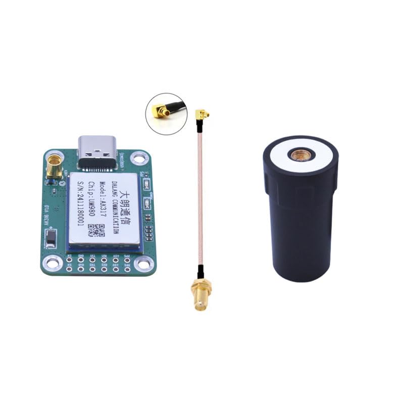 GPS Module for RTK Differential, UM980 UM982 GNSS Full-Frequency, High-Precision UAV Navigation (AK317-AK159)