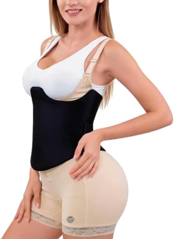 Post Surgery 360 Lipo Foam Wrap Around | Tummy Tuck Binder Post Surgery | Soft & Breathable Material, 360 Wrap around Liposuction | BBL Post Surgery Supplies (Medium)
