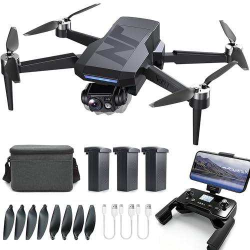 3-Axis Gimbal GPS Drone with 4K Camera for Adults, 90 Min Long Flight Time,3280 FT Long Control...
