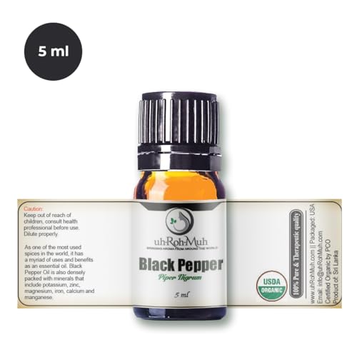 Aceite esencial orgánico de pimienta negra 5 ml miniatura 2