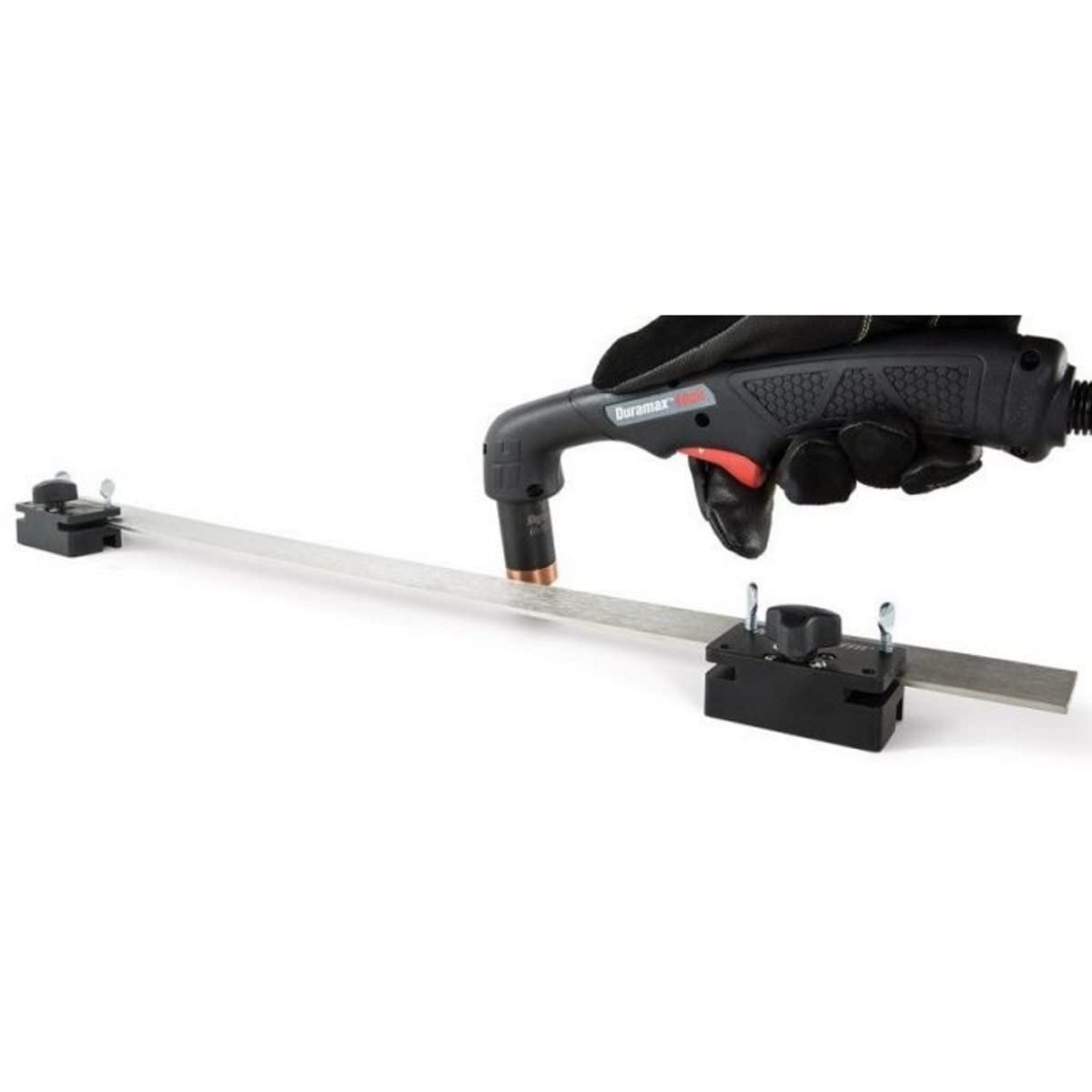Hypertherm017042 Torch Guide, Straight Edge Cutting Guide with 2 Magnetized Holders