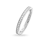 Qualitativ hochwertiger Ring aus 925er Sterlingsilber in verschiedenen Größen erhältlich