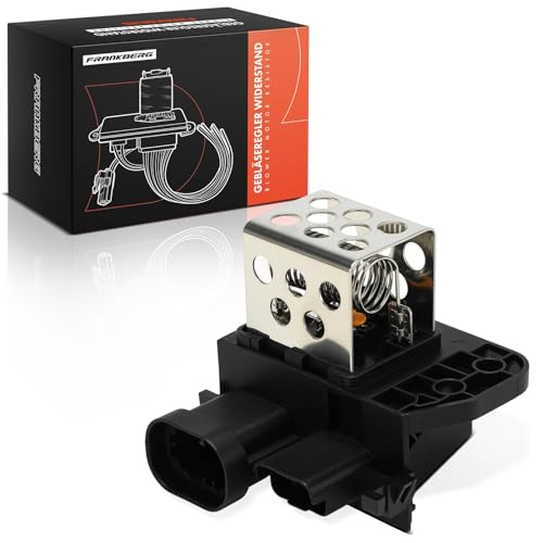 Frankberg Resistencia de calefacción Regulador del ventilador Compatible con 206 1998-2012 307 2000-2012 Replace# 9673999880