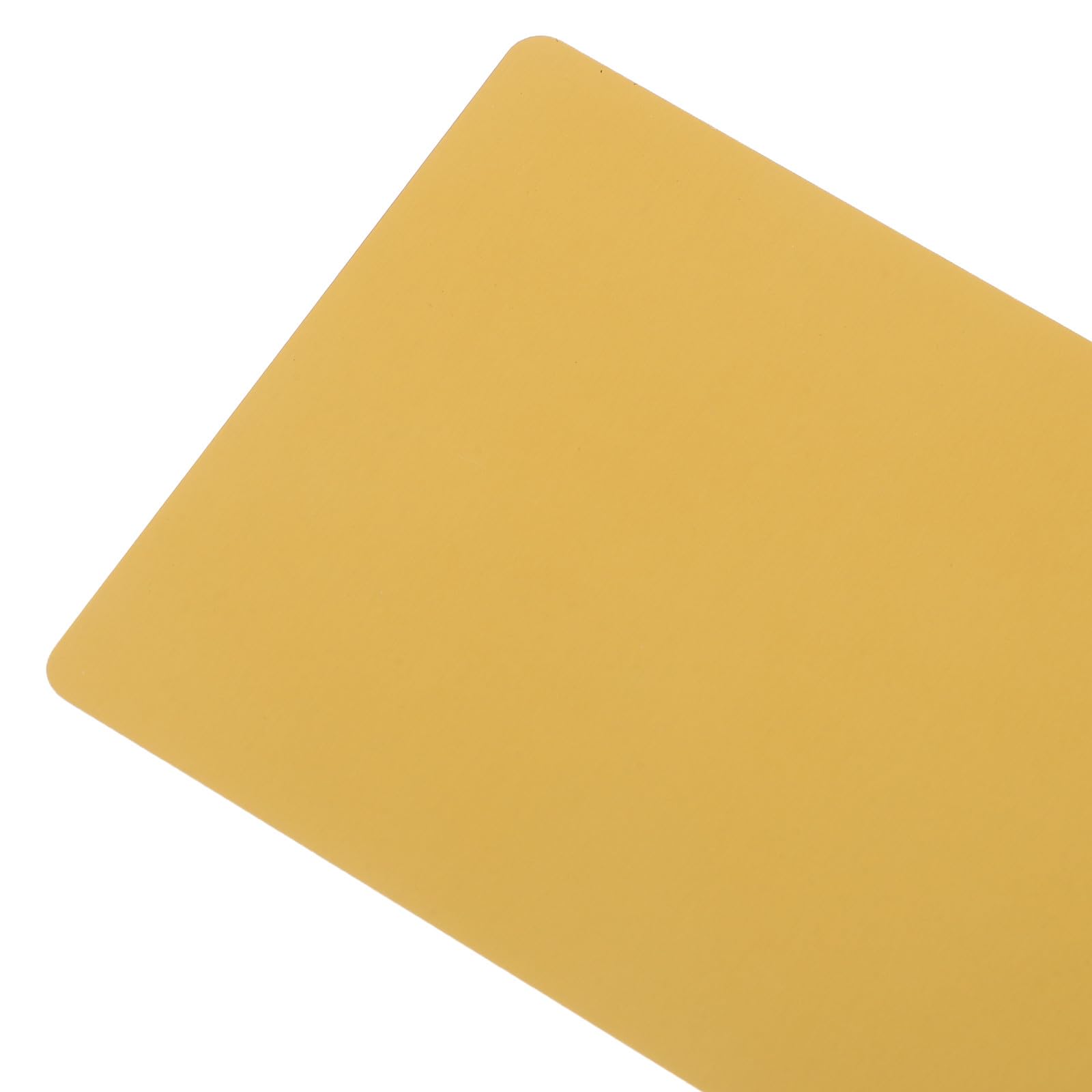 DOITOOL 200 Tarjetas de Visita Metálicas Dorado Acabado Duradero y Lienzo en Blanco para Grabado, Ideales para Diversas Ocasiones y Presentaciones de Negocios