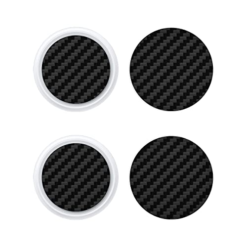 Autocollant Apple AirTag anti-rayure SopiGuard noir carbone pour protéger vos clés