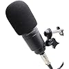 Audio-Technica AT2020 Pop Filter - 2 Windscreens for AT2020 & AT-2035 Microphones (Black)