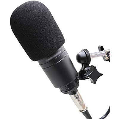 Audio-Technica AT2020 Pop Filter - 2 Windscreens for AT2020 & AT-2035 Microphones (Black)