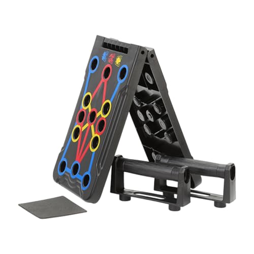 Nexusectar Máquina de empuje hacia arriba, tabla de agarre de empuje hacia arriba, equipo de ejercicio portátil, accesorios de soporte para el hogar, garaje, apartamento