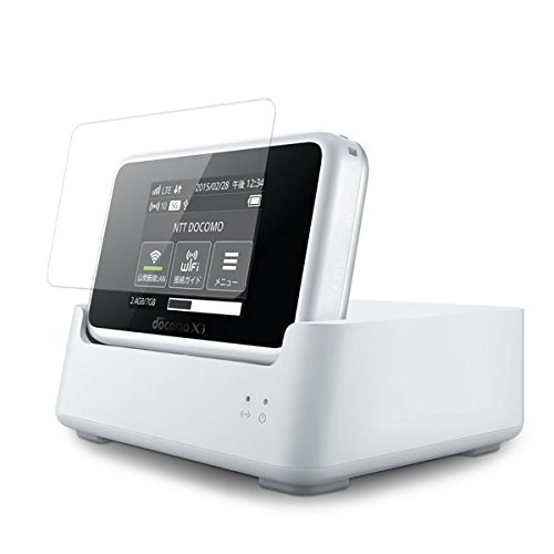 ClearView docomo Wi-Fi STATION HW-02G�Ή� �t���ی�t�B���� �}�b�g�i���˒ጸ�j�^�C�v ��