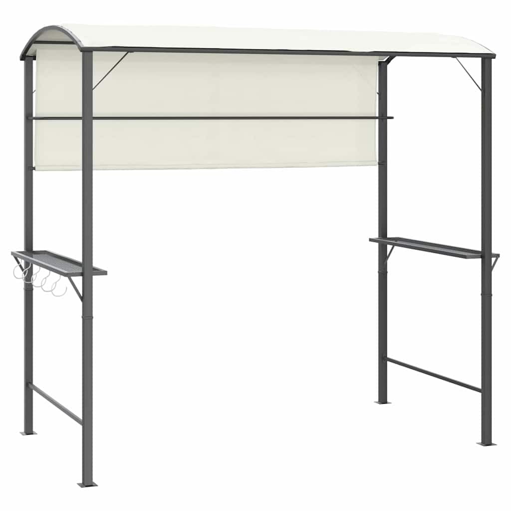 Altana z dachem 220x110x200 cm kremowa