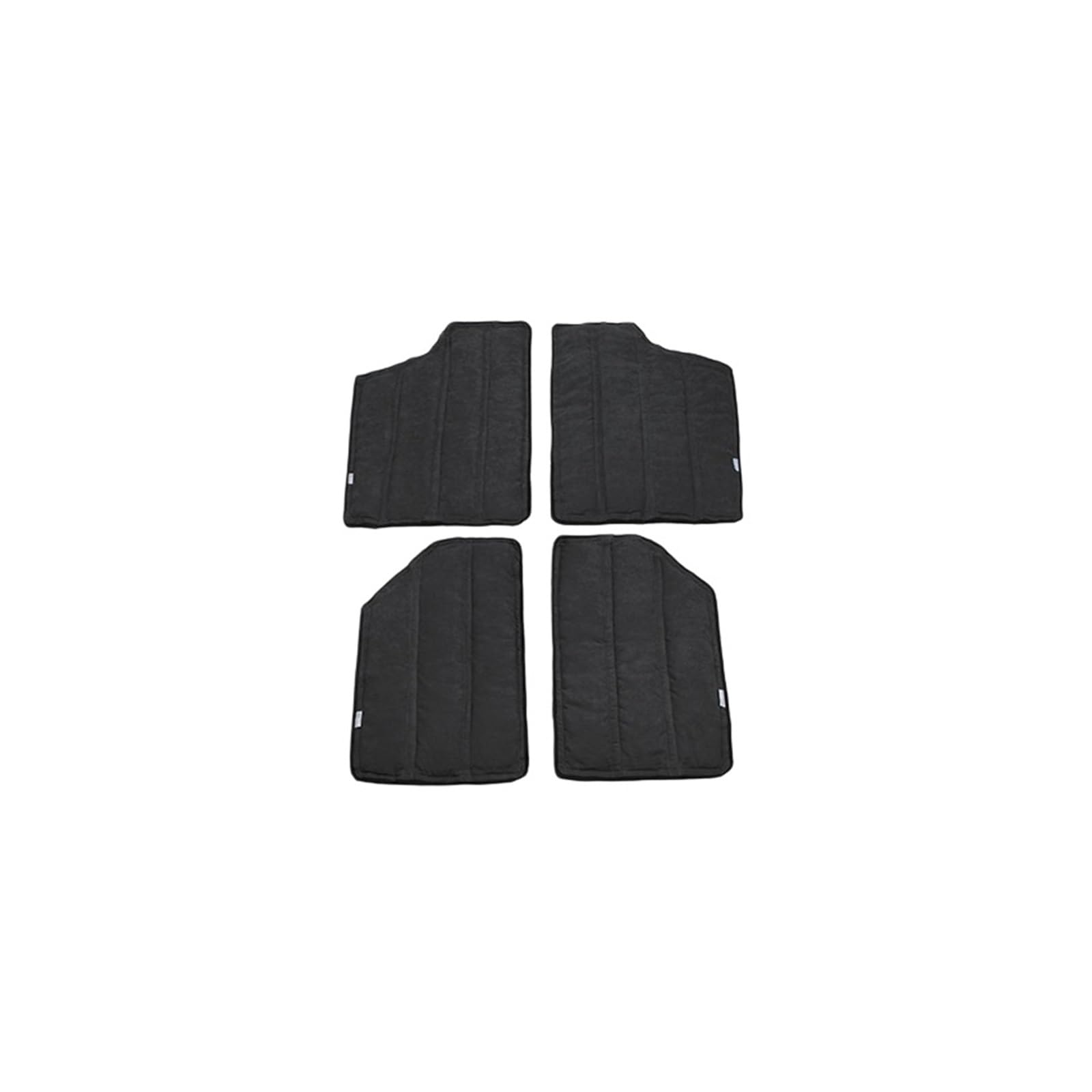 Pengshyzf 2-Door B Car Roof Window Insulation Sound Deadener Cotton Kit Heat Insulation Compatible With Jeep Wrangler Jk 2007-2017 2 Or 4-Door Version(2-Door B)