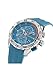 Nautica Men's NAPNSS303 NST 101 Light Blue Silicone Strap Watch
